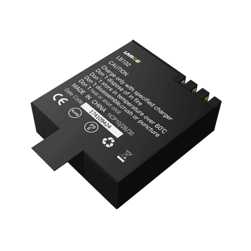 3.7V 1000mAh 982830 聚合物鋰電池 運(yùn)動(dòng)相機(jī)電池，鈷酸鋰材料