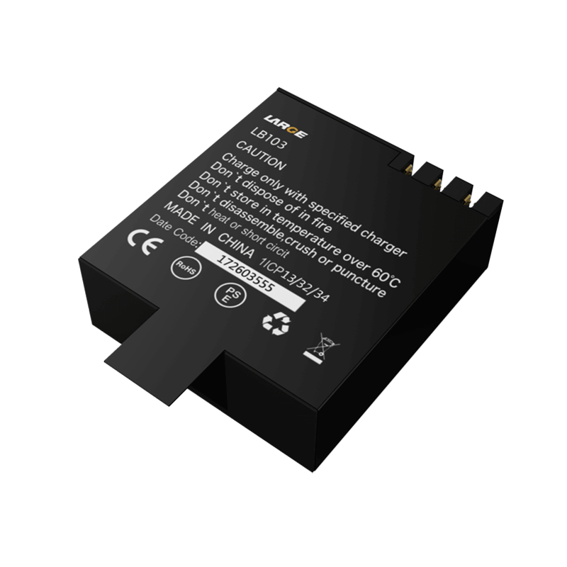 3.7V 1200mAh 1203030 聚合物鋰電池 運(yùn)動(dòng)相機(jī)電池，鈷酸鋰材料