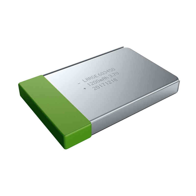  -40℃低溫聚合物鋰電池603450 3.7V 1200mAh，測(cè)控