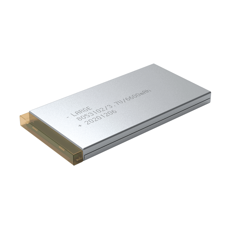 3.7V 550mAh手持智能檢測(cè)設(shè)備聚合物鋰電池